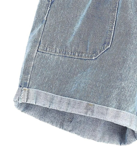 Shorts de Mezclilla para Mujer de Alta Calidad, Ajustables, Transpirables, de Secado Rápido, Ecológicos, con Colores y Tallas Personalizables, con Logotipo - Product Image 5