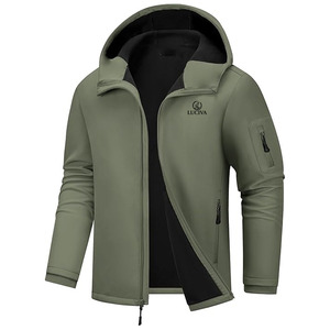 เสื้อแจ็คเก็ตซอฟต์เชลล์ เสื้อแจ็คเก็ตผู้ชาย LUCIVA Tactical Moss: เสื้อแจ็คเก็ตซอฟต์เชลล์กันความร้อนสำหรับทุกสภาพภูมิประเทศระดับพรีเมียม - Product Image 1