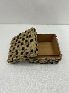 Resin storage <b>box</b> with lid handmade epoxy organizer decorative gift <b>box</b> for jewelry <b>keepsake</b> trinket home decor craft - Product Image 5