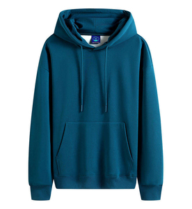 เสื้อฮู้ดแฟชั่นใหม่สำหรับผู้ชาย สไตล์ลำลอง แขนยาว สีพื้น มีกระเป๋า ผ้าทอเนื้อบาง สำหรับฤดูใบไม้ผลิและฤดูใบไม้ร่วง - Product Image 5