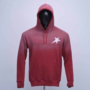 Sweat-shirts à capuche pour hommes, qualité supérieure, logo personnalisé, fabrication sur mesure, en molleton avec effet délavé et impression sérigraphiée sur le devant, manches longues. - Product Image 1