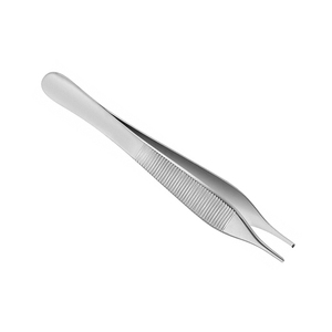 Pince à tissus Adson à dents droites de haute qualité 2x3 120mm, usage chirurgical, précision anatomique, acier inoxydable, manuelle - Product Image 5