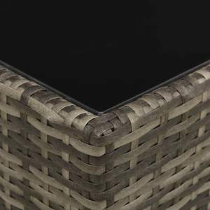 Set di 4 Mobili da Giardino Grigi, Collezione Resistente per Pranzo all'Aperto - Product Image 6