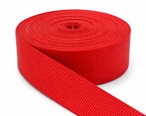 Sangle en polypropylène/polyester tissé de haute qualité dans une variété de couleurs écologique pour chaussures sacs à bagages accessoires pour animaux de compagnie - Product Image 1