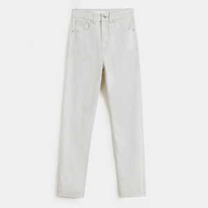 กางเกงผู้หญิงเอวกลางสำหรับฤดูร้อน ระบายอากาศ แห้งเร็ว ผ้าแคนวาส มีเชือกผูก สไตล์ลำลองสำหรับทำงาน รับผลิตแบบ OEM - Product Image 4