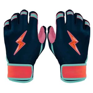 Gants de frappeur de baseball en cuir pour gaucher, qualité supérieure, respirants, logo personnalisé, durables, tailles XXL XL, vente en gros USA - Product Image 1