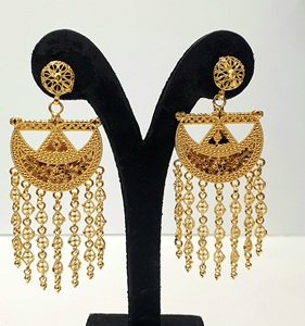 Nuevo Conjunto de Collar con Colgante Chapado en Oro de 24K para Mujer, Estilo Árabe Clásico, Joyería Fina para Bodas y Fiestas, Regalo - Product Image 3