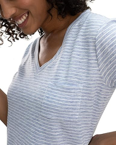 High Stretchable Short Sleeve Women's Casual & loungewear <b>Twin</b> <b>Set</b> Good Quality V-Neck Short Sleeve T-Shirts & Shorts <b>Sets</b> - Product Image 2