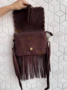 Bolso de cuero de piel de vaca auténtica de estilo occidental para mujer, bolso ligero con flecos de diseñador, nuevo bolso bohemio de gran oferta - Product Image 5
