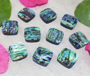 รูปทรงเบาะอัญมณีเปลือกหอยเป๋าฮื้อหินหลวมสำหรับทำเครื่องประดับขายส่งเป็นจำนวนมากในอินเดีย - Product Image 2