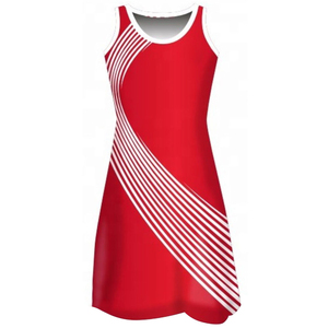 Uniformes de alta calidad con impresión por sublimación, diseño de uniforme de netball, vestido de netball personalizado con nombre de jugador, nombre del equipo y talla. - Product Image 1