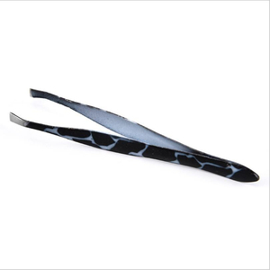 Premium High-Grade Stainless Steel <b>Eyebrow</b> <b>Scissors</b> <b>with</b> <b>Comb</b>-Professional Reusable Brow Trimming Tool <b>with</b> Slanted Tip - Product Image 4