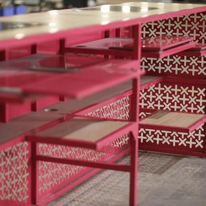 Comptoirs de caisse en carton écologiques ADONG Modèle A58 Usage commercial |   Design moderne, durable, dimensions personnalisables, OEM - Product Image 4