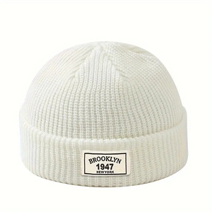 Gorros de Invierno de la Mejor Calidad con Diseño de Etiqueta Personalizada, Gorro de Invierno Tejido, Personalización Disponible - Product Image 1