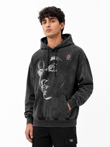 New Arrival <b>Soft</b> Fabric Made Acid Wash <b>Hoodie</b> For Men Casual and Outdoor Wear Men Acid Wash <b>Hoodie</b> Premium Quality - Product Image 4