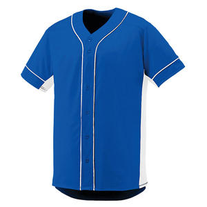 Conjunto de Uniforme de Béisbol para Hombre, Color Verde Azulado, Manga Corta, Cuello en V, Botones al Frente, con Pantalones a Rayas, Transpirable, de Poliéster - Product Image 5