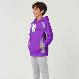 Sudadera con capucha para niños con tela suave al tacto, transpirable y cómoda, y un ajuste relajado para toda la semana con confianza y estilo. - Product Image 6