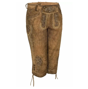 Auténtico traje Lederhosen bávaro para mujer con logotipo personalizado de la empresa – Traje tradicional alemán para el Oktoberfest - Product Image 2