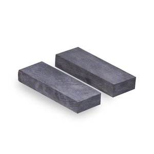 Bloc de manche de couteau en corne de buffle noire naturelle, véritablement artisanal : Matériau brut non poli pour la fabrication de manches par NS Overseas - Product Image 2