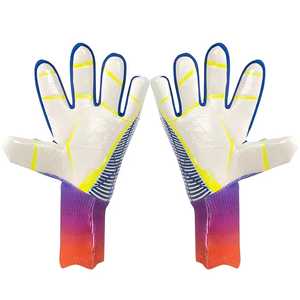 Gants de gardien de but de football ONDRA INDUSTRIES pour adultes unisexes, entraînement, latex respirant, antidérapant, sangle de poignet réglable, anti-humidité - Product Image 4
