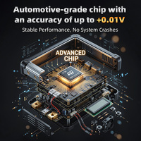 Nuevo Probador de Baterías de Auto BT298 6V 12V 24V, Analizador Profesional de Vida Útil, Resistencia Interna, Corriente y Capacidad de Baterías Automotrices