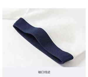 Camiseta 100% Algodón con Logotipo Personalizado Impreso o Bordado, Camiseta para Hombre con Cuello Redondo en Contraste, Hombros Caídos, Camisetas para Hombre - Product Image 3