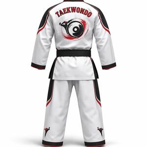 Uniformes de Taekwondo Personalizados al por Mayor, Fabricante OEM, Suministro Directo para Entrenamiento de Artes Marciales - Product Image 2