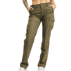 Outfitize International Women <b>Cargo</b> Pants Wholesale <b>Stretch</b> Fabric Slim Fit Comfortable Multi Pocket Trousers Custom Logo Bulk - Product Image 1