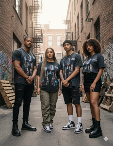 Camisetas con Corte Perfecto, Nueva Colección, Serigrafía de Logotipo Personalizado, Pedrería en Toda la Superficie, MOQ Bajo, Camisetas Desgastadas con Efecto Descolorido por el Sol - Product Image 3