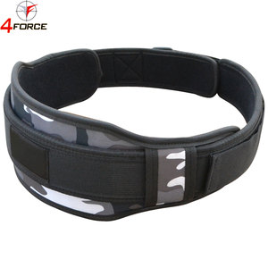 Neoprene Padded Gym Belt Adjustable Hook and Loop Closure Weightlifting Powerlifting Belt for Fitness Back Support - Product Image 3