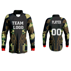 เสื้อเพนท์บอลแขนยาวลายสาดสีสันสดใส โลโก้ทีม ผู้เล่นหมายเลข 00 ทรงพอดีตัว ผลิตจากโพลีเอสเตอร์ ชุดกีฬา - Product Image 6