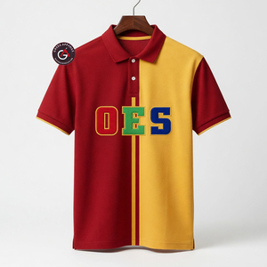 OES hommes polos logo personnalisé haute qualité luxe hommes chemise polo sportswear à manches courtes 100% polyester coton polo - Product Image 6