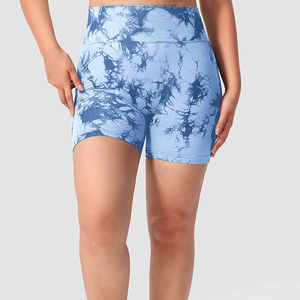 Summer Custom Booty Pink Candy Color Breathable Quick Dry High 100% Cotton Workout Shorts for Women Sexy Casual Slimming Yoga - Product Image 4