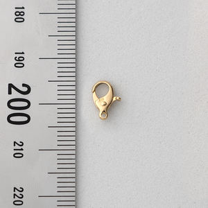 Cierre de Langosta Japonés de Oro Sólido 18k, Accesorios de Joyería Au750 - Product Image 3