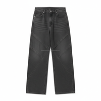 Pantalons larges pour hommes, style baggy, patchwork, sur mesure, OEM, vente en gros