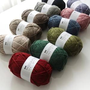 Hilo acrílico para crochet Raccoon Wool, hilo mezclado con lana y pelo de mapache para tejer a mano, ovillo de 95g, hilos para crochet. - Product Image 6