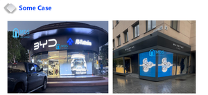 Écran d'affichage de vitrine MDS Haute luminosité, Écran <span class=keywords><strong>OLED</strong></span>/<span class=keywords><strong>LED</strong></span> transparent comme du verre Autocollant d'affichage - Product Image 5