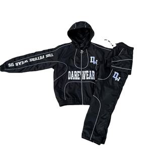 Survêtements coupe-vent personnalisés 2026 avec impression d'écran entièrement personnalisée, survêtement pour hommes - Product Image 5