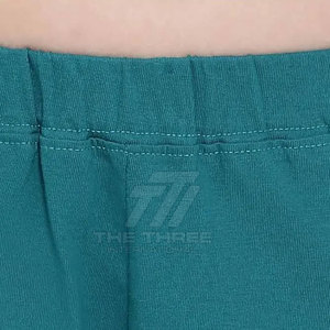 Conjunto de Camiseta y Pantalones Cortos Casuales de Color Sólido para Mujer, 100% Algodón, Transpirable y de Secado Rápido, Alta Calidad, Venta al Por Mayor de Verano - Product Image 6