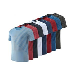 T-shirts pour hommes tricotés en coton doux 100% de gros OEM conceptions personnalisées transfert de chaleur imprimé - Product Image 5