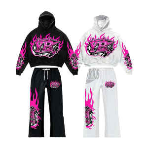 Sudadera con Capucha de Diseño Unisex con Estampado Digital y Bordado, Sudadera de Hombre 100% Algodón, Transpirable, Resistente al Viento, para Invierno - Product Image 1