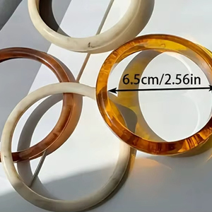ชุดกำไลข้อมือเรซิ่นแบบเรียบง่าย - Product Image 1