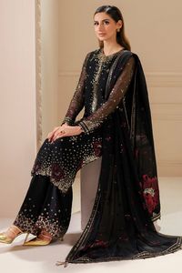 12. Tenue de mariage traditionnelle pour femmes, robes de soirée, robes de cérémonie, broderies détaillées, mode pakistanaise, coupe sur mesure - Product Image 3