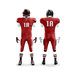 Professional Service ensures sublimation American football uniform 100% polyester meets Global Supply export needs. - Product Image 5