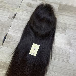 Perruques en dentelle HD brutes, pré-épilées, nœuds fins, cheveux humains vietnamiens, lisses naturels, perruques en dentelle frontale - Product Image 2