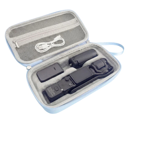 Estuche de Almacenamiento Personalizado de Fábrica, Resistente al Agua, con Cierre de Cremallera Negra, para Osmo Pocket 4, a Prueba de Golpes, con Inserto de Espuma para Viaje y Correa para el Hombro - Product Image 5
