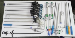 Best Selling 16 Pcs <b>Laparoscopic</b> Surgery Set 5mm Grasper Forceps Jaw Spine Endoscopy Surgical <b>Instrument</b> SET BY DENTRIC IMPLANTS - Product Image 5