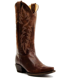Botas Vaqueras de Cuero Bordadas a Mano de Primera Calidad - Botas Largas Occidentales Personalizadas al por Mayor para Hombre y Mujer - Product Image 5