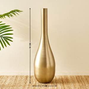 Jarrón Decorativo Metálico Alto y Moderno para Piso, con Diseño Minimalista Elegante, Resistente al Óxido, Hecho a Mano, para Bodas y Hogares de Lujo - Product Image 5