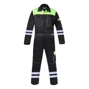 Overoles de Trabajo Personalizados de Alta Visibilidad, Unisex, de Poliéster, Ignífugos, Reflectantes, Impermeables, con Certificación CE - Product Image 1